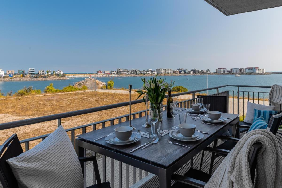 Apartamento Ocean Star- 1 Og, Balkon, Hafenblick, Kamin Olpenitz Exterior foto