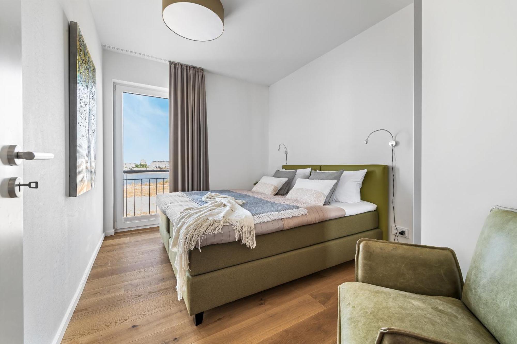 Apartamento Ocean Star- 1 Og, Balkon, Hafenblick, Kamin Olpenitz Exterior foto