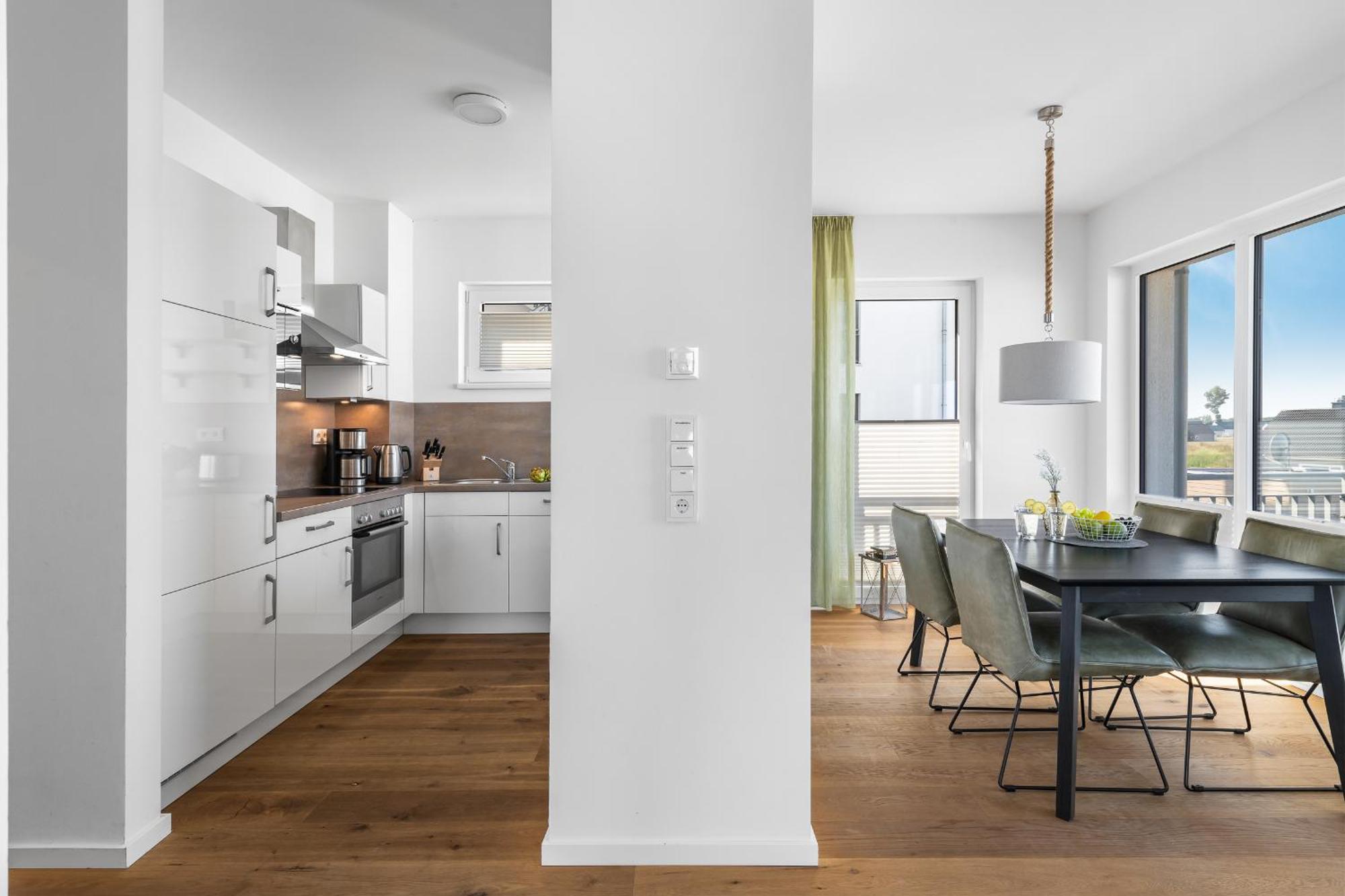 Apartamento Ocean Star- 1 Og, Balkon, Hafenblick, Kamin Olpenitz Exterior foto